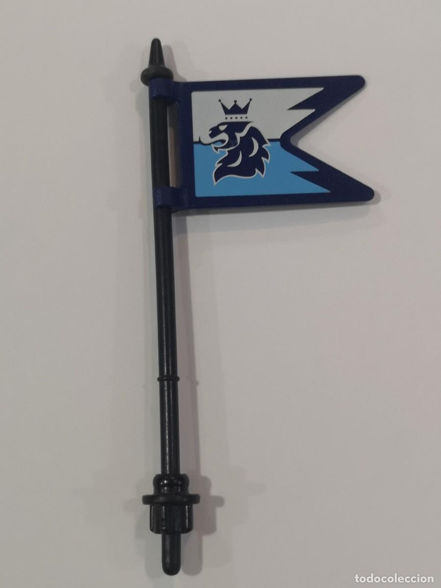 Playmobil: Playmobil bandera caballeros estandarte castillo medieval armas Veg34