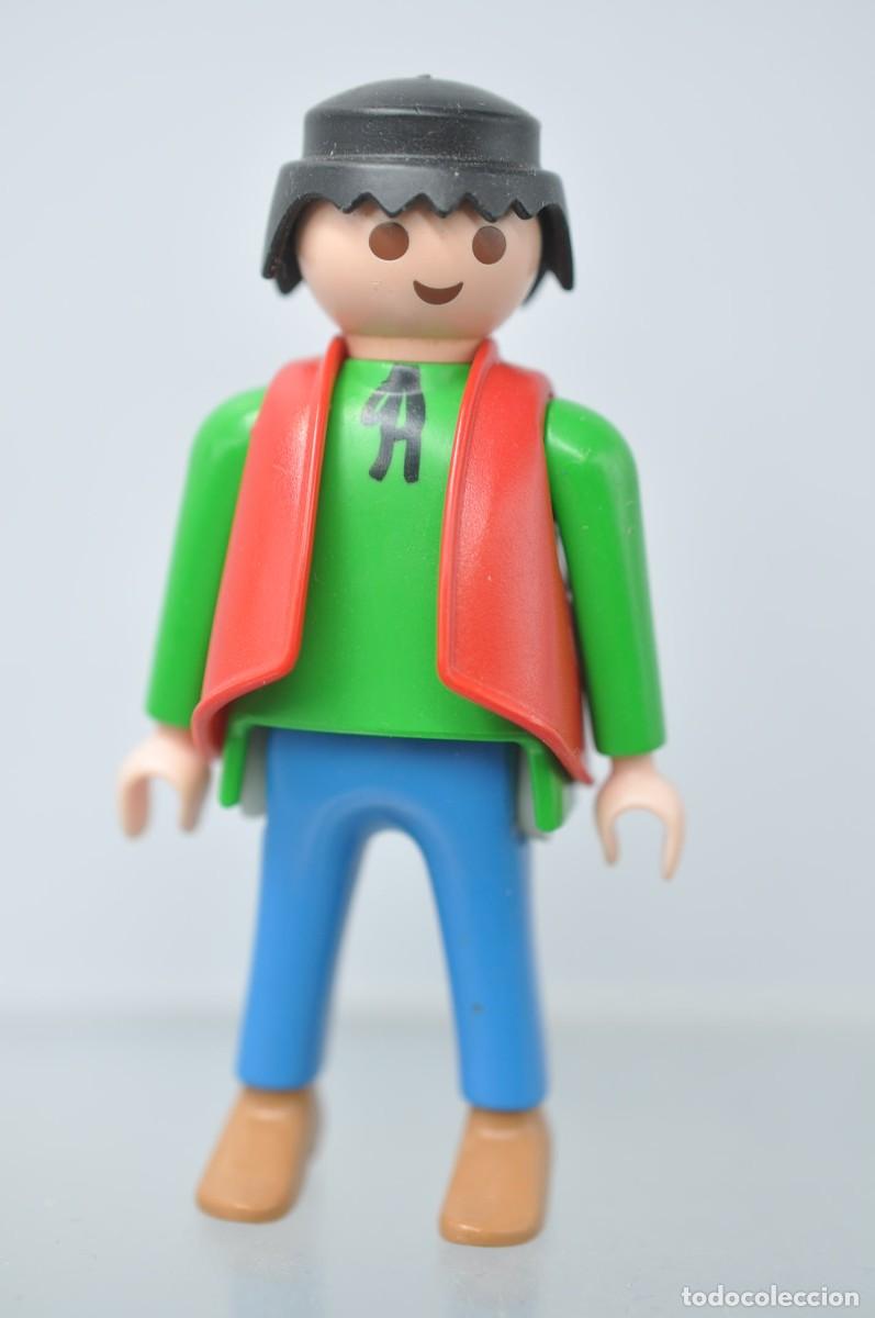 Playmobil: FIG165 Playmobil, figura hombre, granja 3855