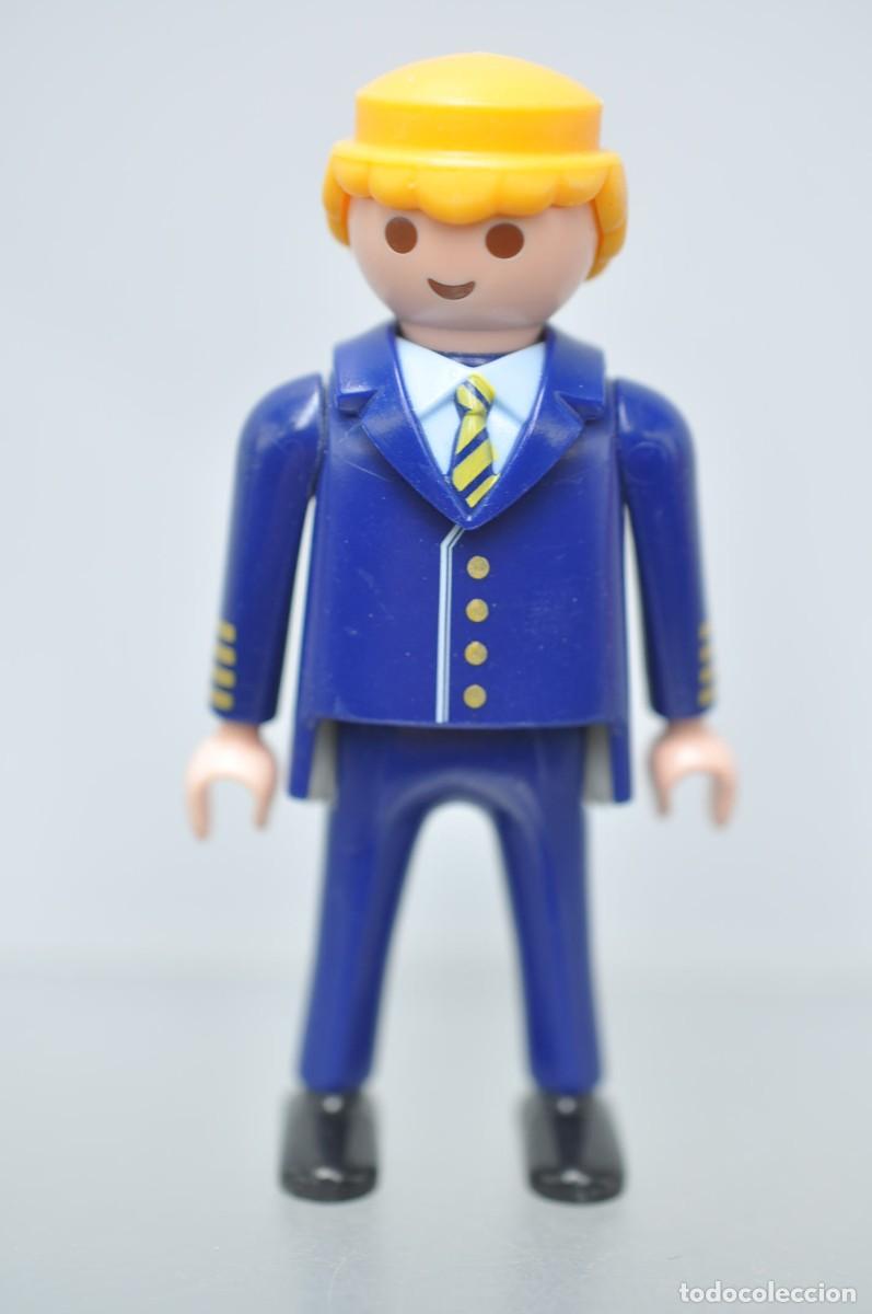 Playmobil: FIG178 Playmobil, figura hombre, piloto