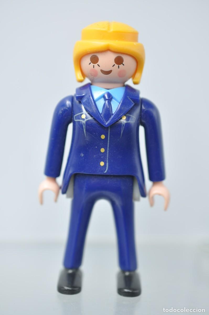 Playmobil: FIG177 Playmobil, figura mujer, policia
