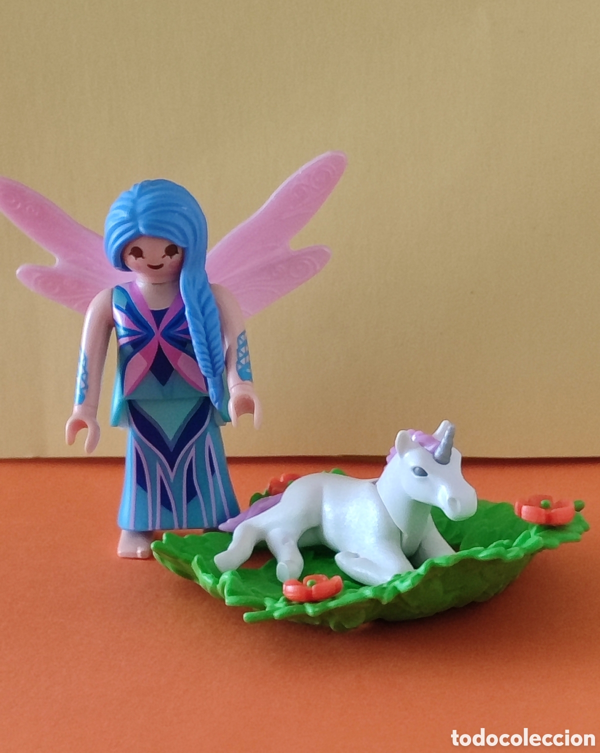 Playmobil: Hada con peque&ntilde;o unicornio.