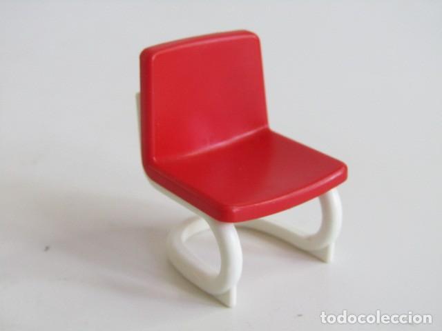 Playmobil: DIFICIL SILLA ROJA ESPECIAL DE LA 1&ordf; &Eacute;POCA PLAYMOBIL
