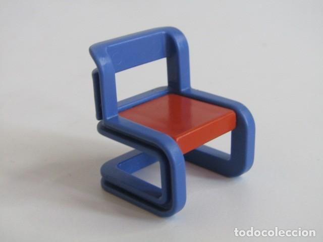 Playmobil: DIFICIL SILLA ROJA Y AZUL ESPECIAL MODERNA NI&Ntilde;OS ESPECIALPLAYMOBIL