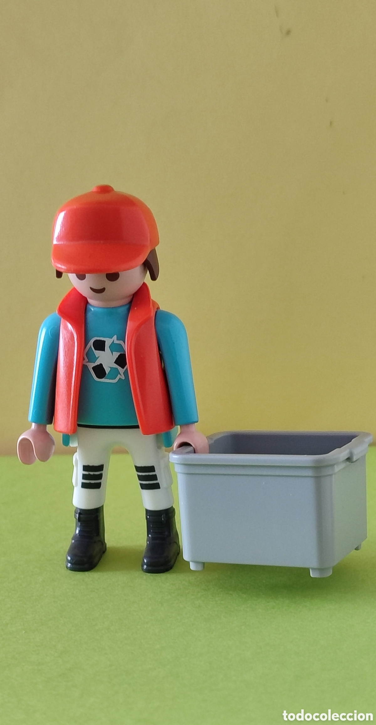 Playmobil: Operario reciclaje Playmobil.