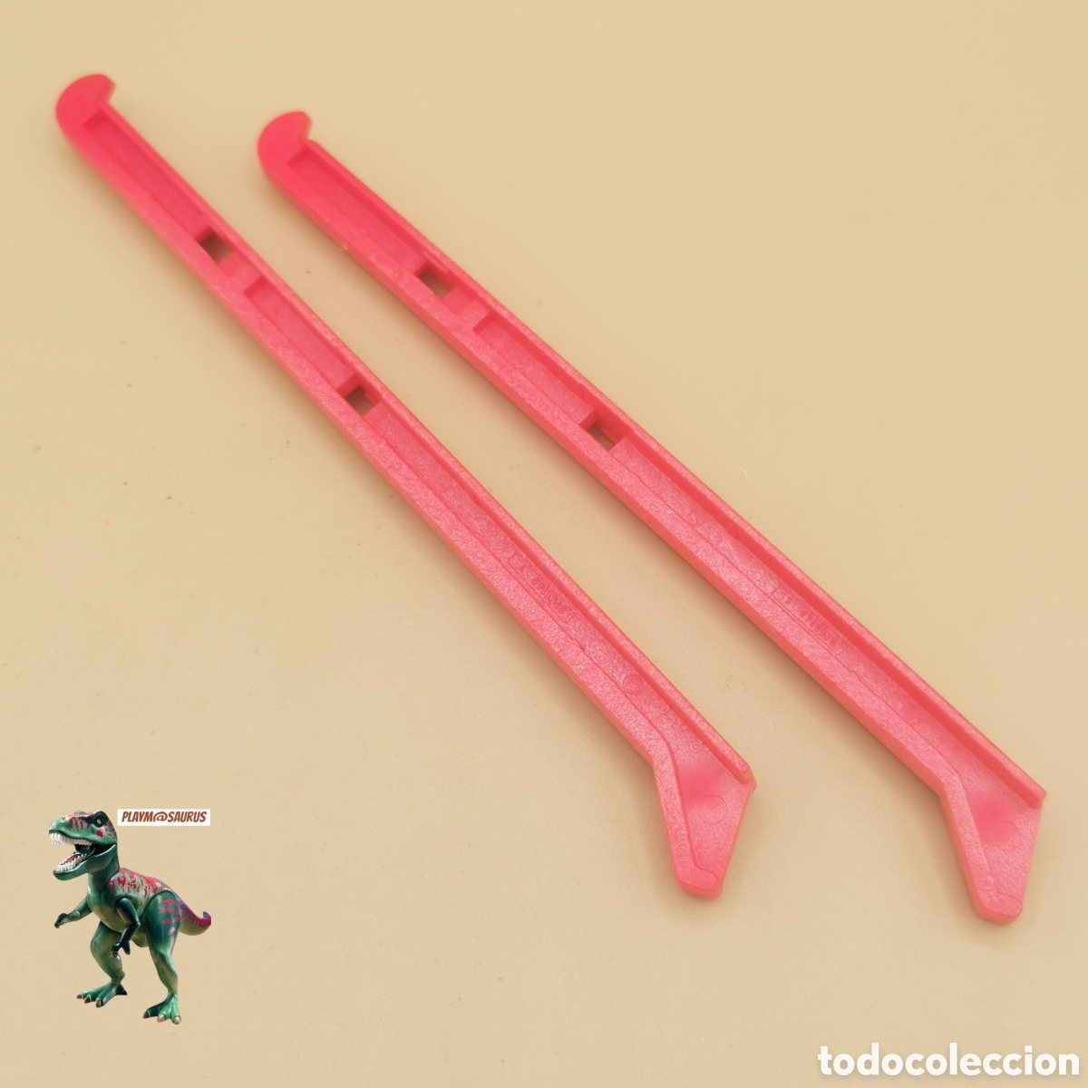 Playmobil: Playmobil steck tejado rojo pareja conector pieza union remate 3716 6219 6329 6463 6524 7125