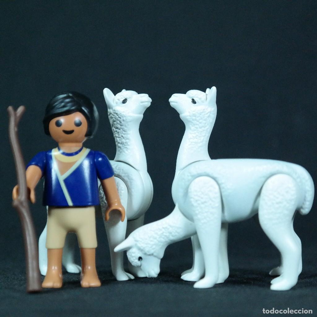 Playmobil: Playmobil ni&ntilde;o con llamas ☼