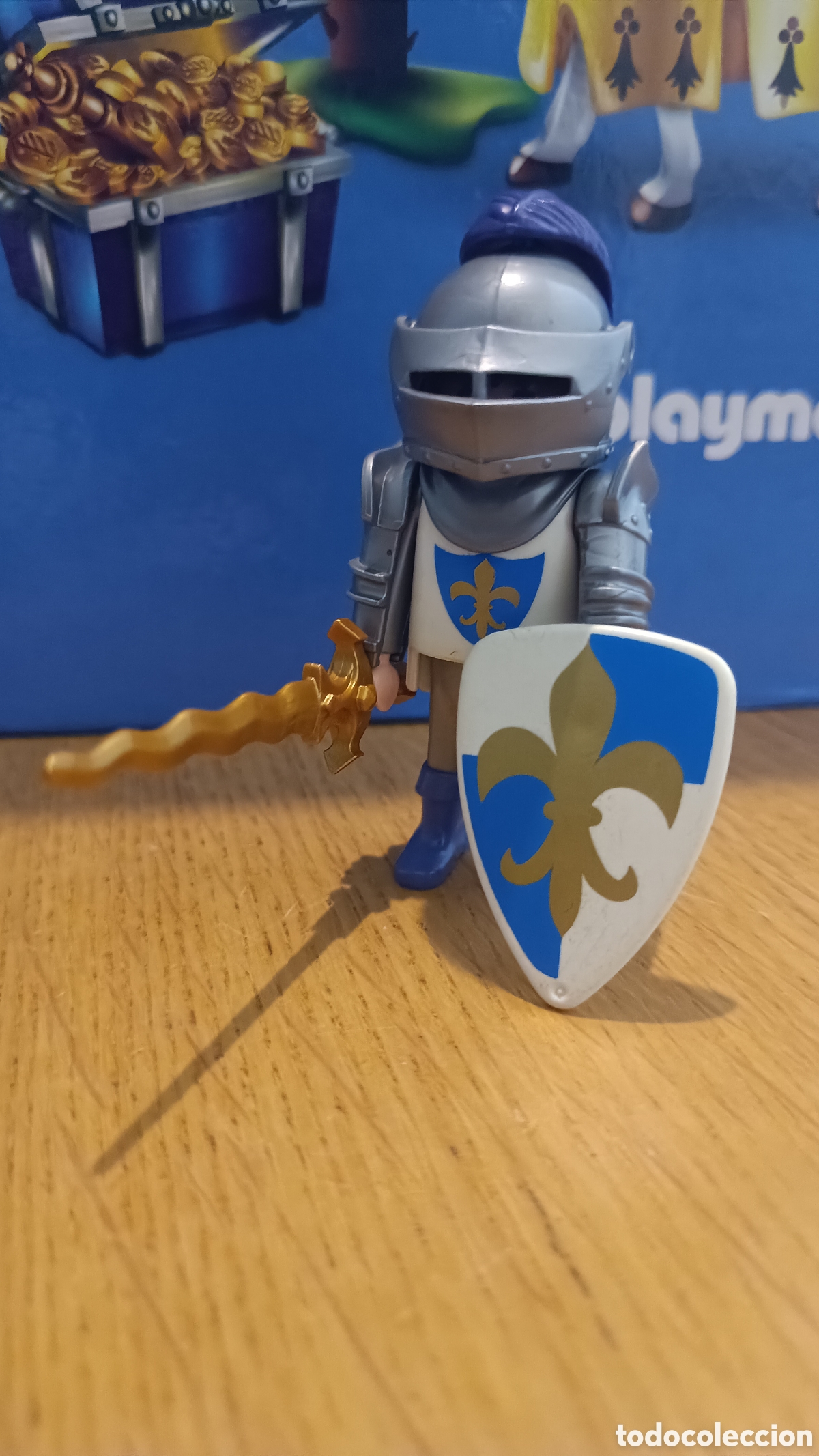 Playmobil: Playmobil 4616 Medieval Caballero Flor De Lys lis