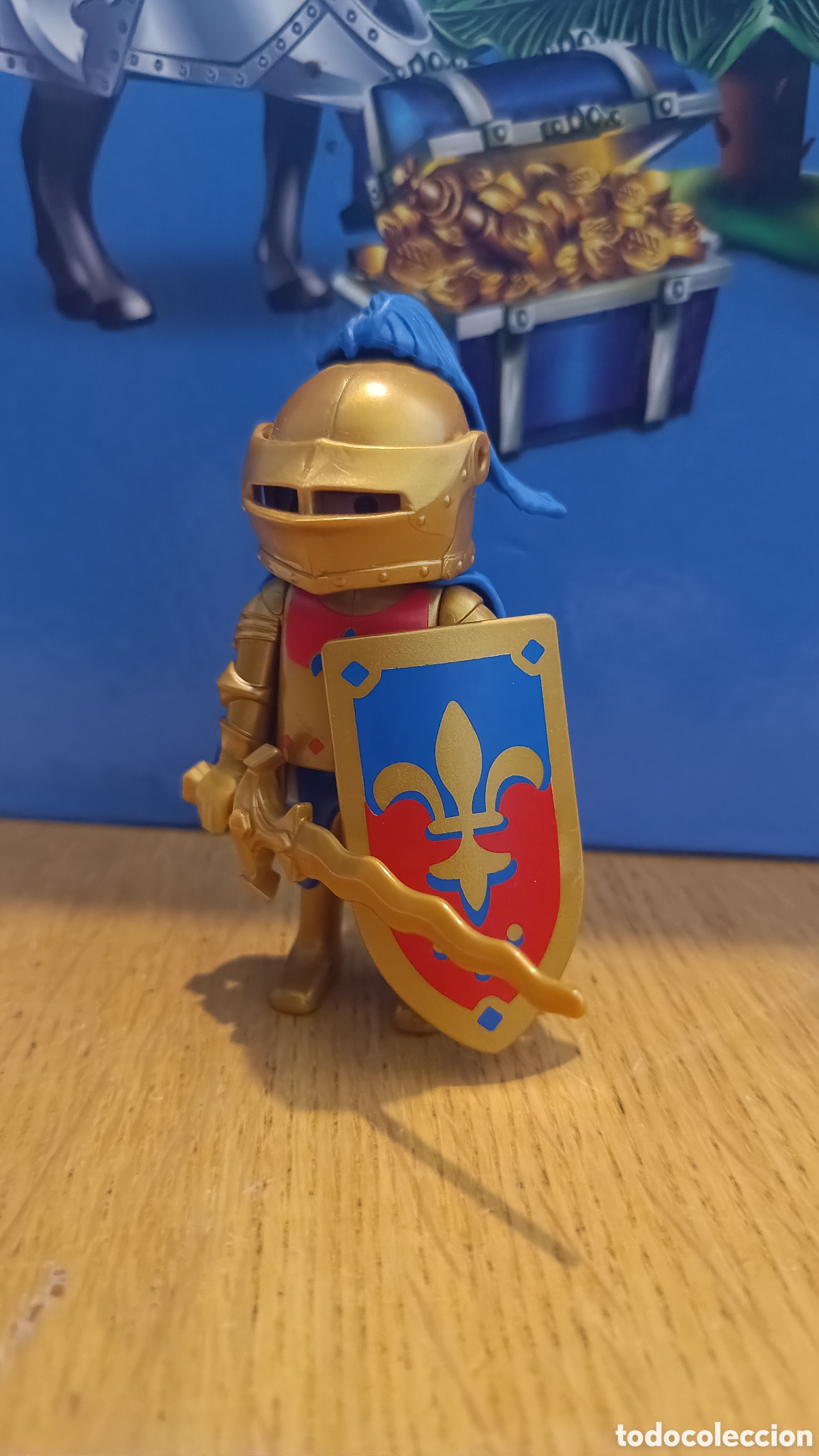 Playmobil: Playmobil Caballero Medieval Flor De Lys lis