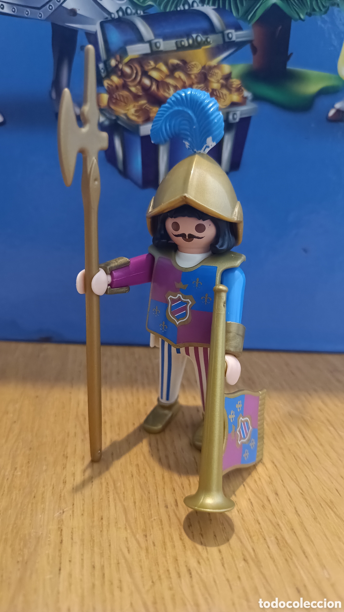 Playmobil: Playmobil Caballero Medieval Flor De Lys lis