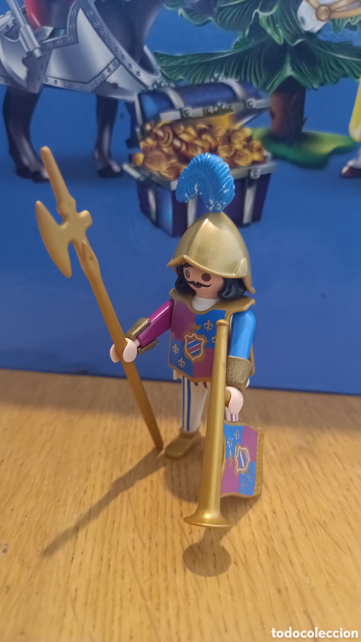 Playmobil: Playmobil Caballero Medieval Flor De Lys lis