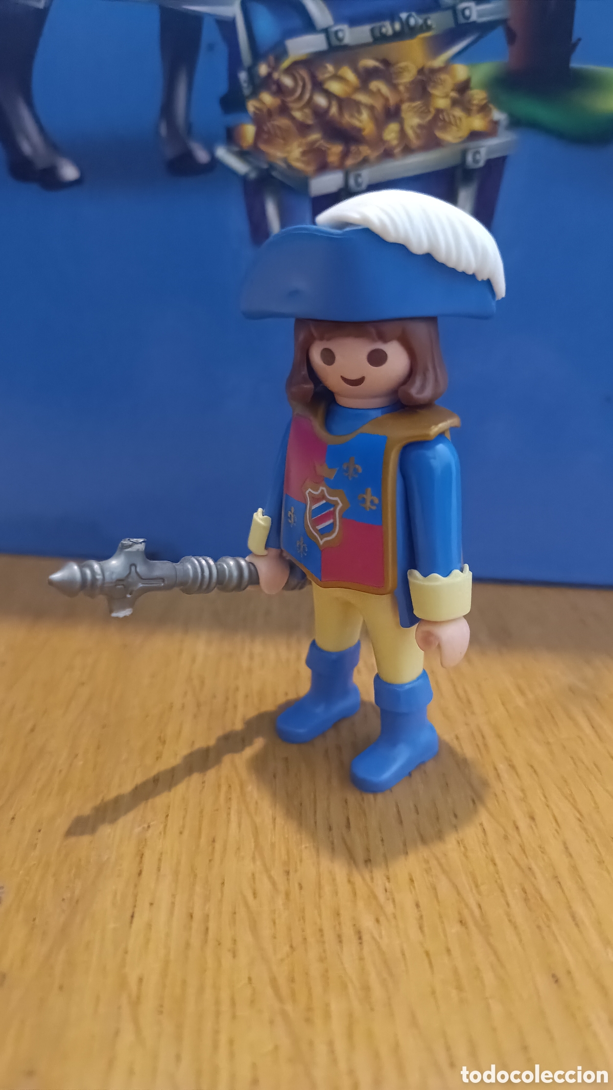 Playmobil: Playmobil Caballero Medieval Flor De Lys lis