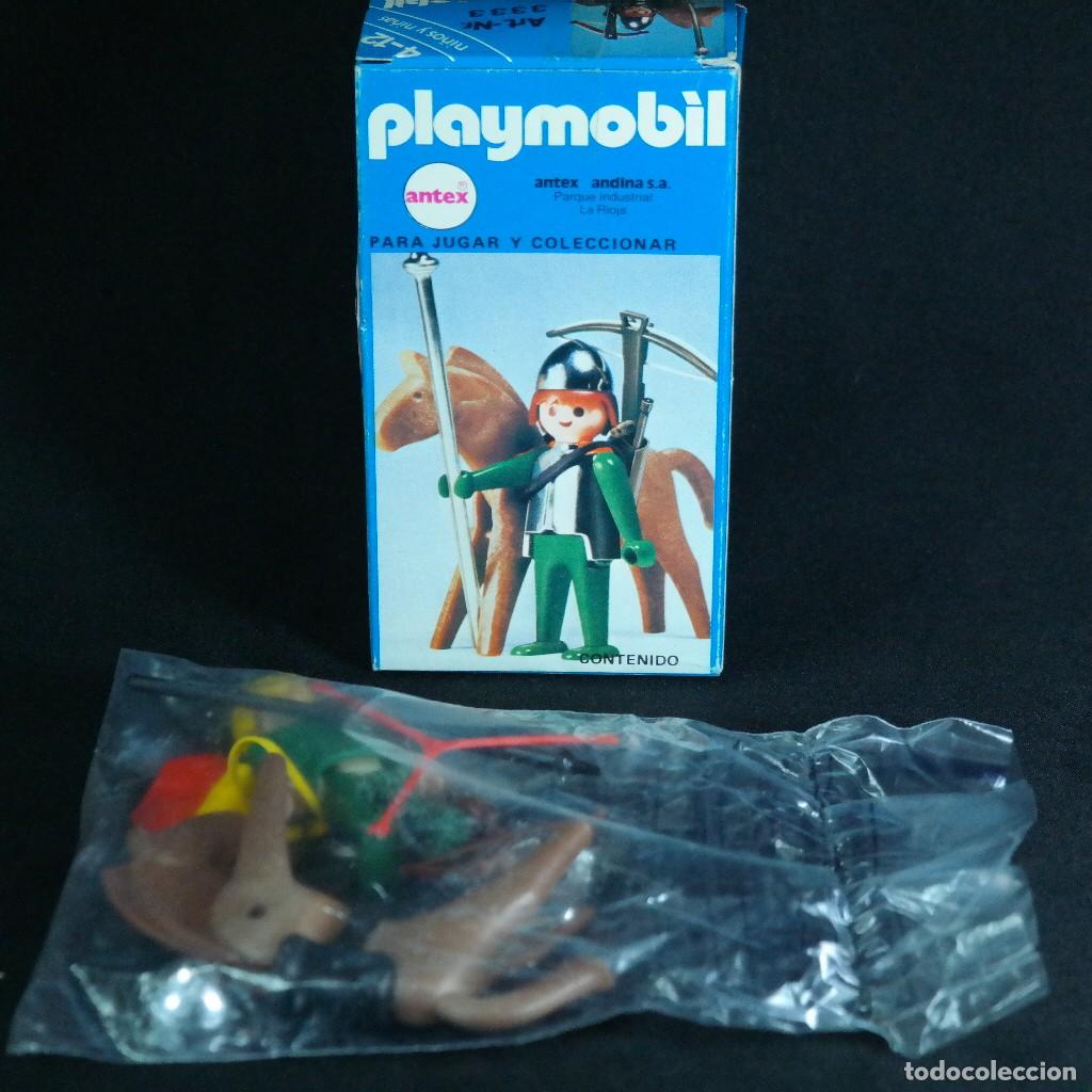 Playmobil: Playmobil caballero medieval 3333 Antex con caja ☼