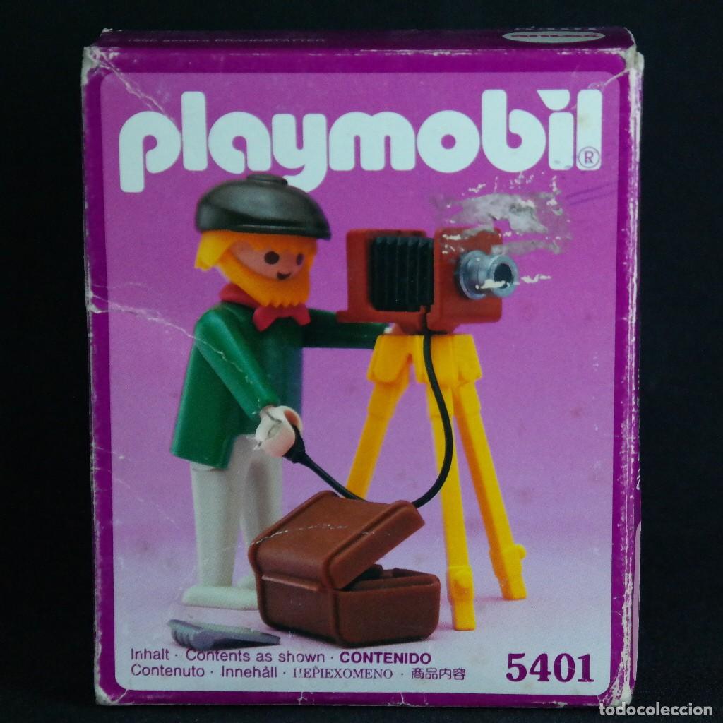 Playmobil: Playmobil fotografo victoriano ref.5401 con caja cerrada ☼