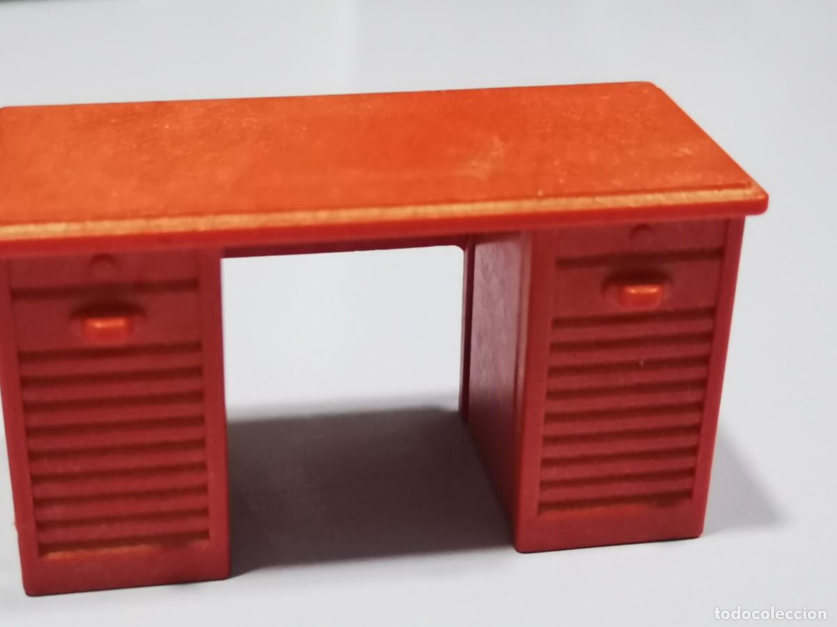 Playmobil: Playmobil mueble rojo escritorio veg40