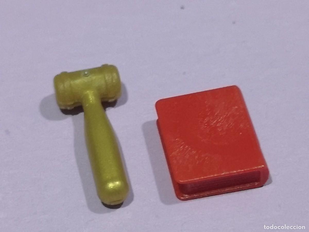 Playmobil: Playmobil martillo y libro juez Veg48