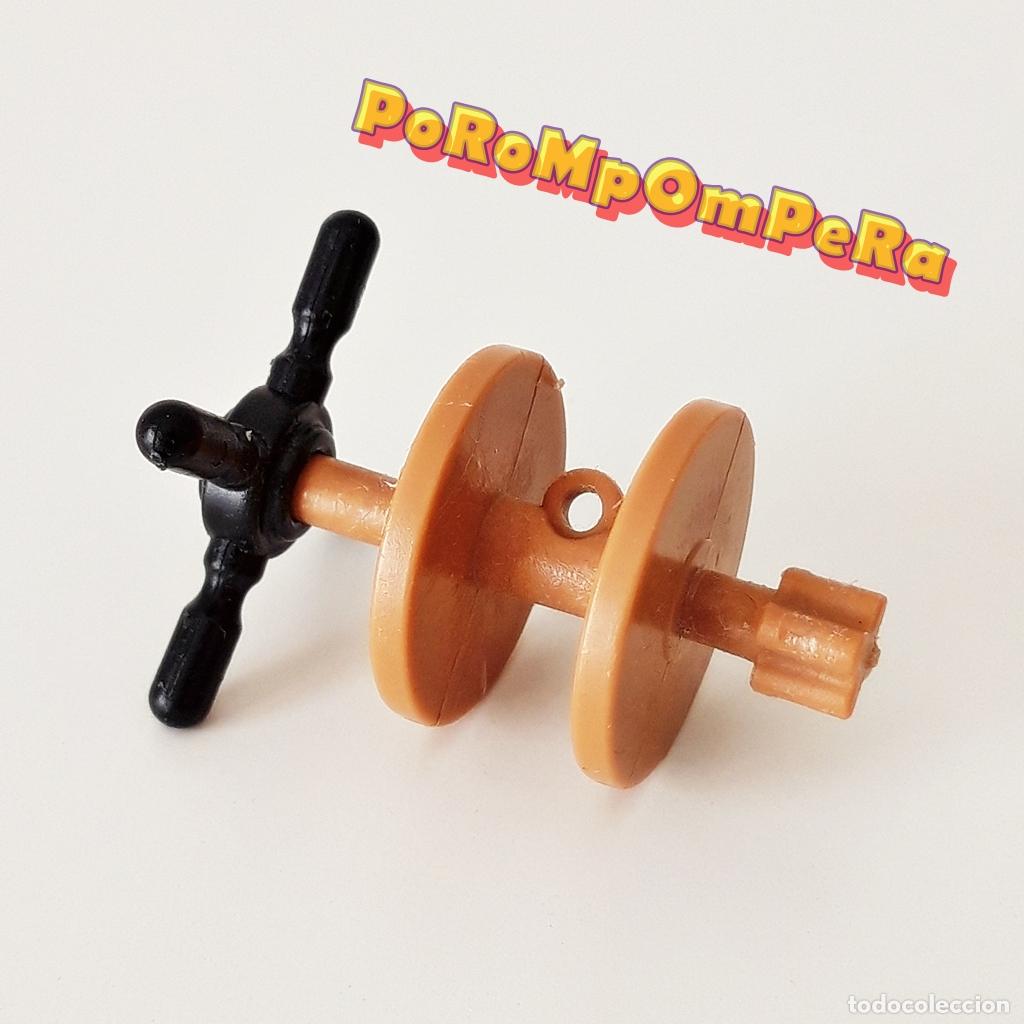 Playmobil: PLAYMOBIL CABESTRANTE BARCO PIRATA 3053 3550 3750 4424 5736 ? SIMILAR 5778 RECOGEDOR POLEA ANCLA