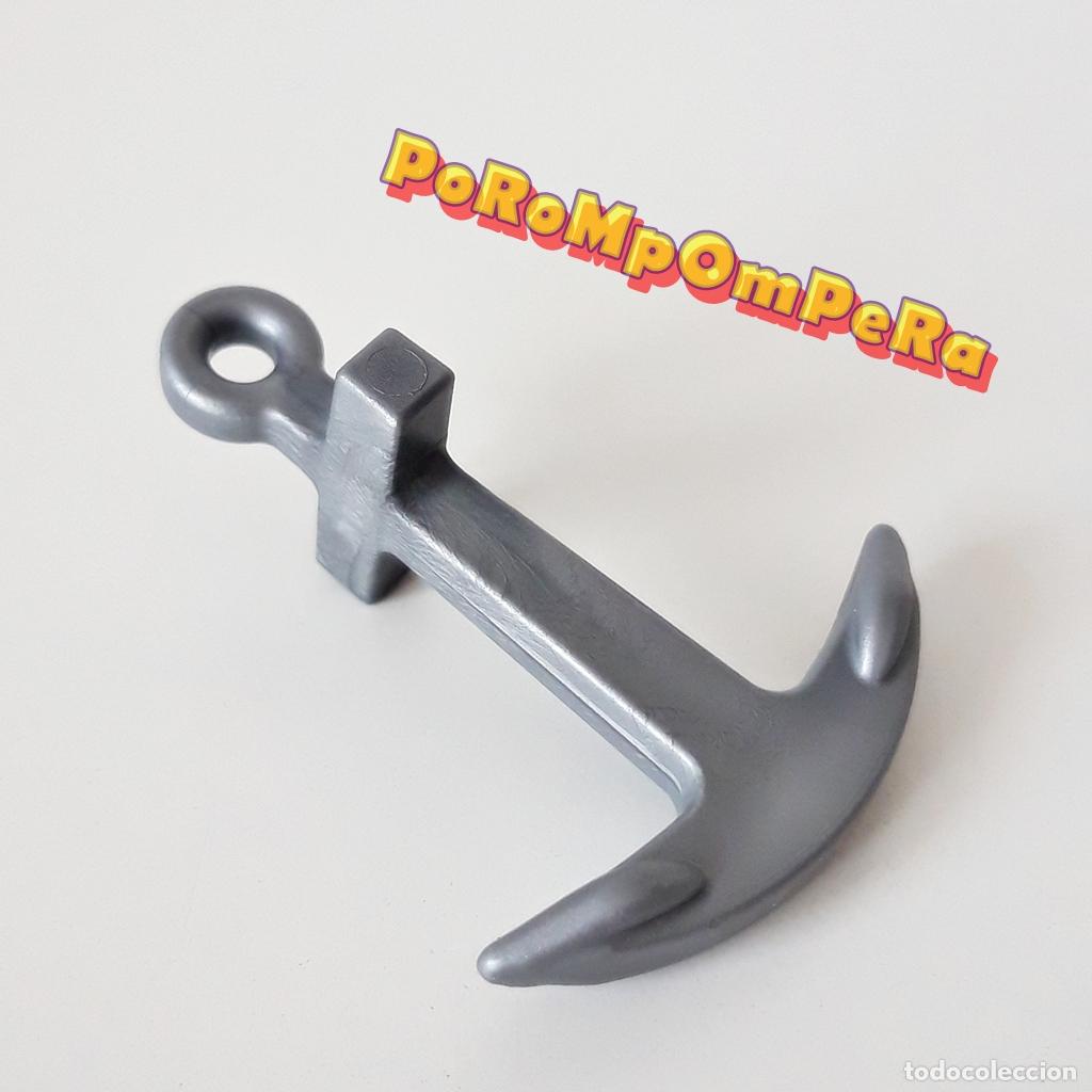 Playmobil: PLAYMOBIL ANCLA PLATEADA BARCO PIRATA 3900 4290 4424 5009 5135 5298 5775 5810 5881 5919 6348 6678