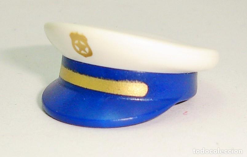 Playmobil: ACCESORIO PLAYMOBIL GORRA POLICIA LOTE 353