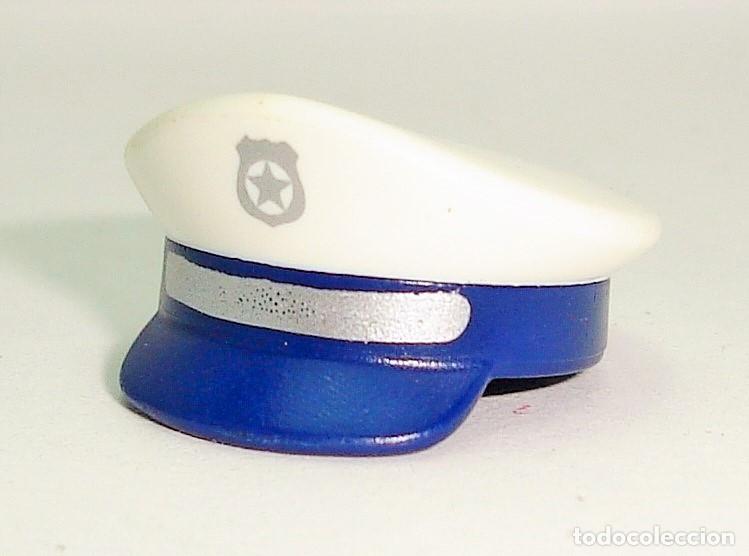 Playmobil: ACCESORIO PLAYMOBIL GORRA POLICIA LOTE 355