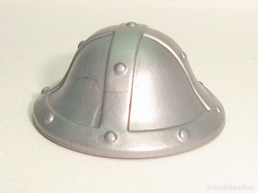 Playmobil: ACCESORIO PLAYMOBIL CASCO GUERRERO MEDIEVAL LOTE 376