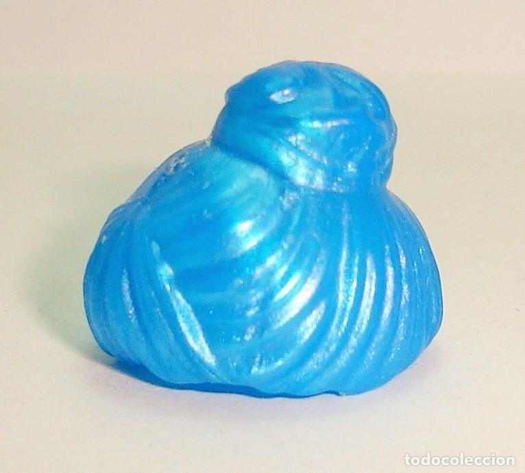 Playmobil: ACCESORIO PLAYMOBIL PELUCA MUJER AZUL LOTE 411