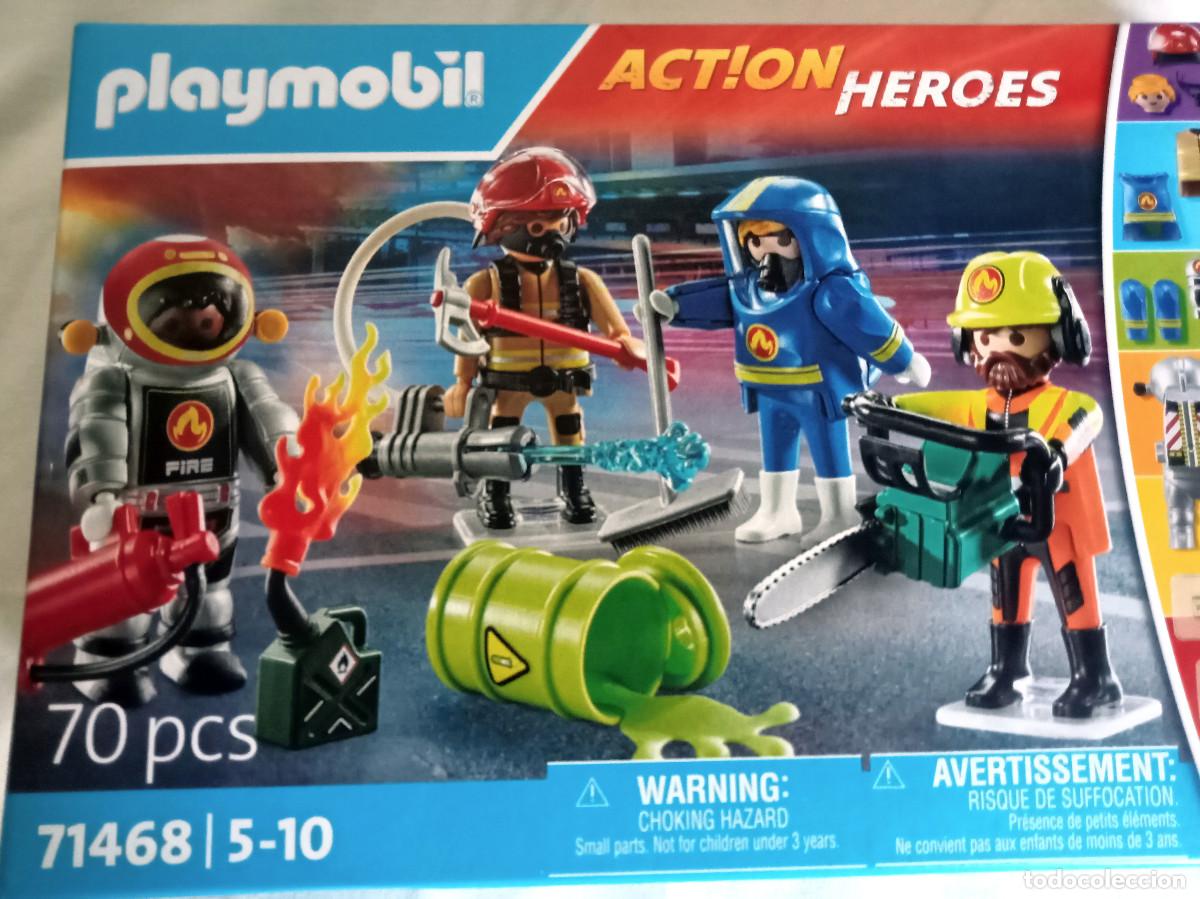 Playmobil: Playmobil Set Action Heroes Set 71468 80 Piezas
