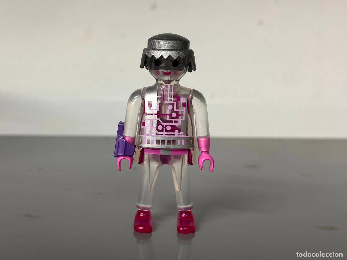 Playmobil: playmobil figura robot transparente espacio sideral -mix20