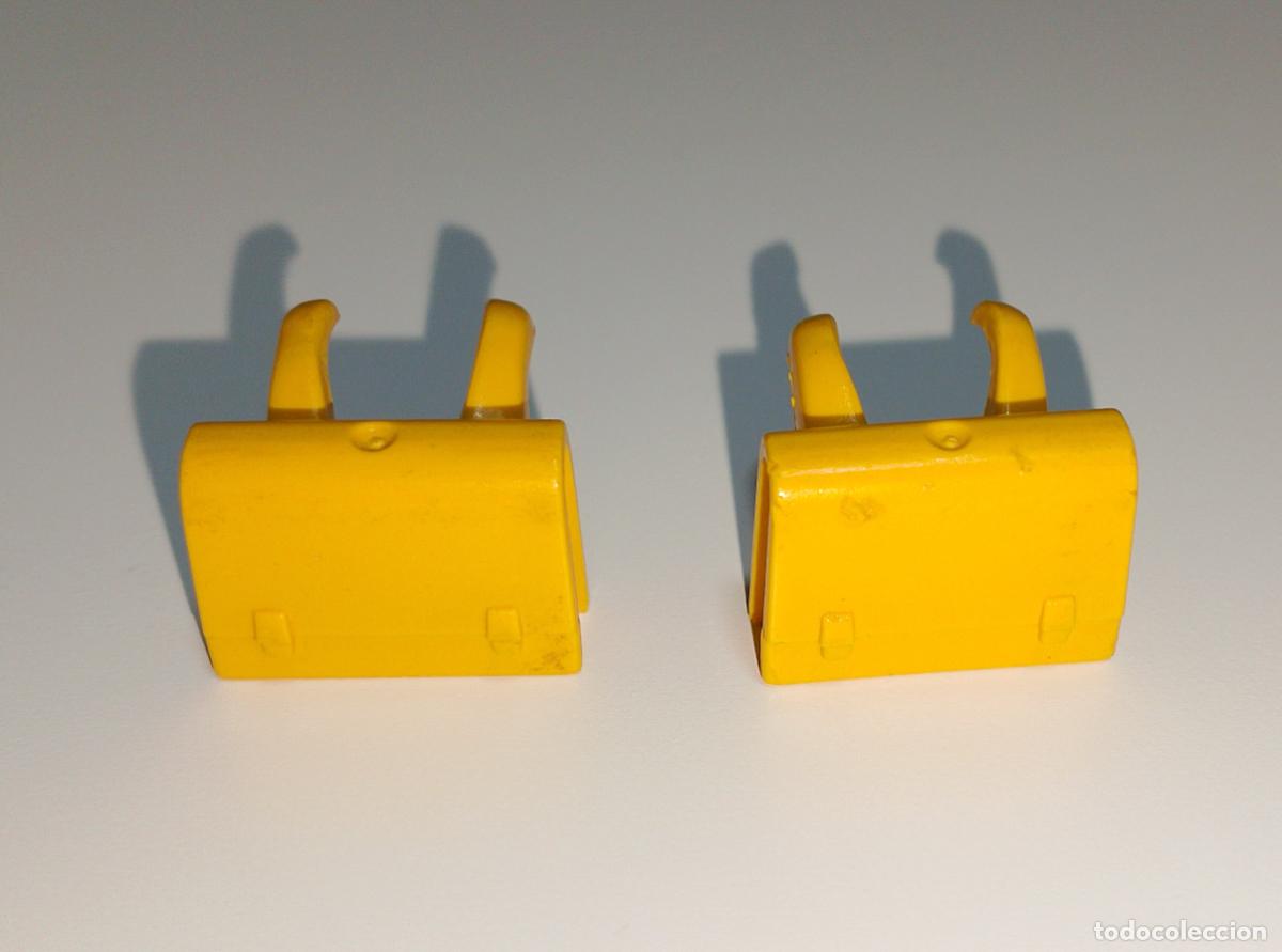 Playmobil: Lote de dos mochilas antiguas de Playmobil. Totalmente nuevo.