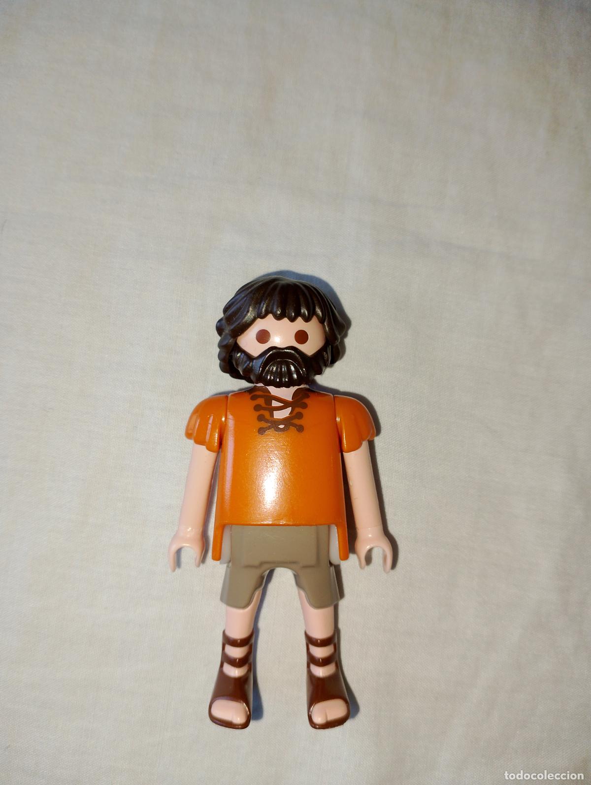 Playmobil: Figura aldeano medieval con barba de Playmobil. Totalmente nuevo.