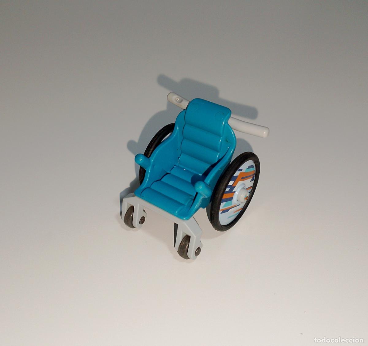 Playmobil: Sila de ruedas de ni&ntilde;o de Playmobil. Totalmente nuevo.