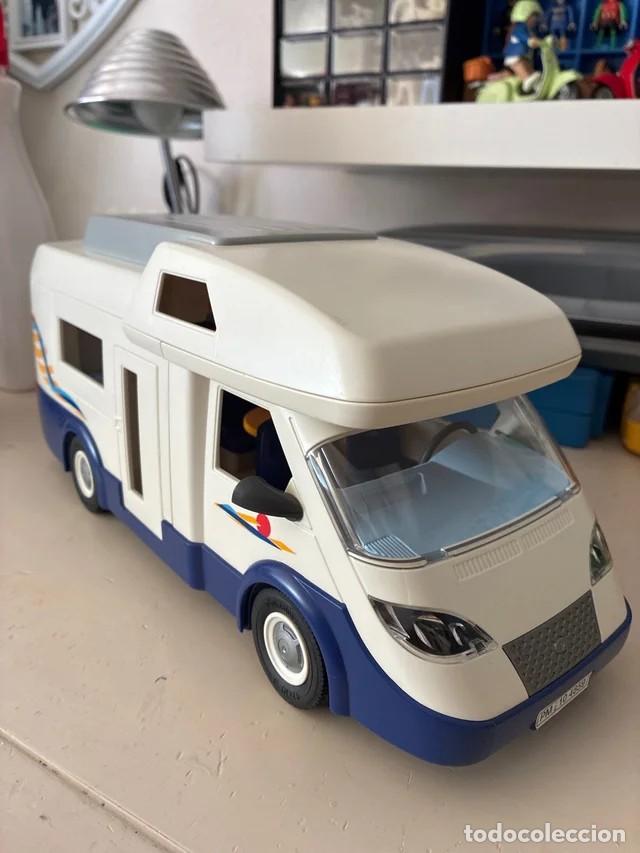 Playmobil: Coche caravana de camping de Playmobil (2010) ref. 4859