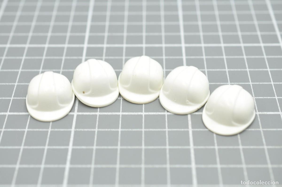 Playmobil: wsk067 Playmobil, 5 cascos obra
