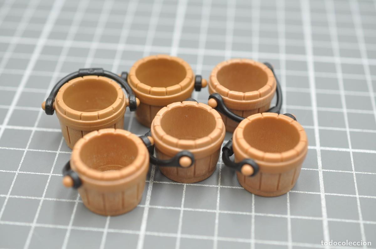 Playmobil: wsk067 Playmobil, 6 cubos madera