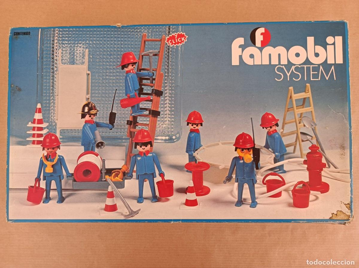 Playmobil: CAJA DE BOMBEROS FAMOBIL SYSTEM