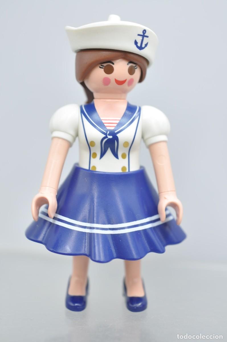Playmobil: wsk067 Playmobil, figura mujer, marinera serie 22