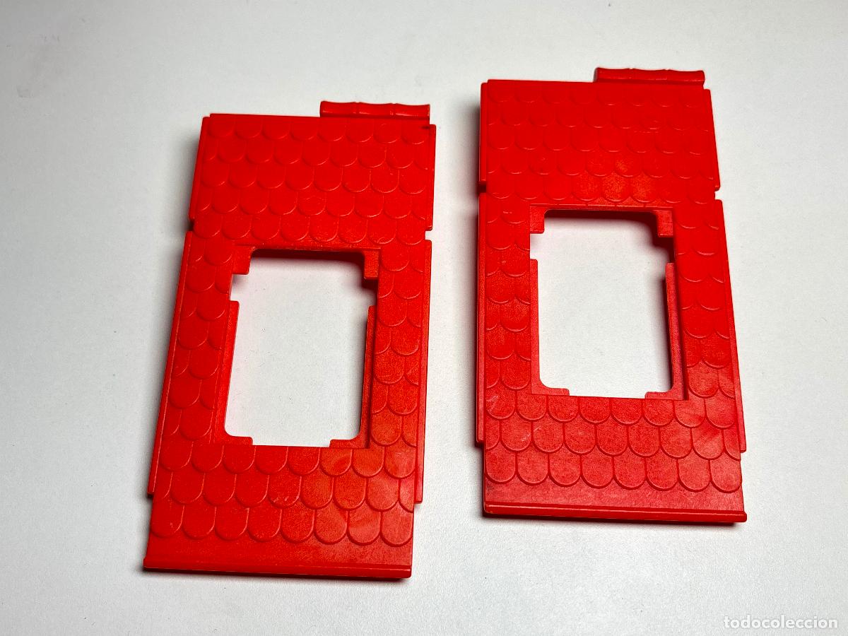 Playmobil: Playmobil lote tejado hueco ventana casa medieval