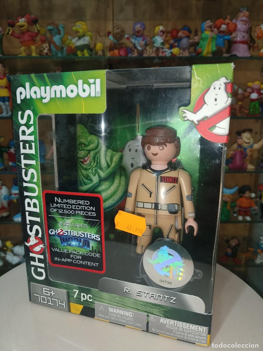Playmobil: Ocasion Ed. Limitada Figura Playmobil Cazafantasmas Ghostbusters R. Stantz