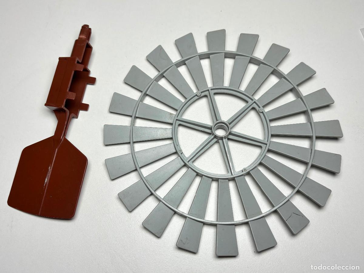 Playmobil: Playmobil 3786 lote soporte y h&eacute;lices molino viento oeste