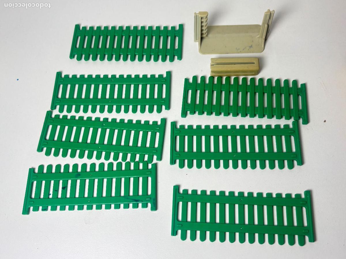Playmobil: Playmobil 3555 lote de valla con puerta granja