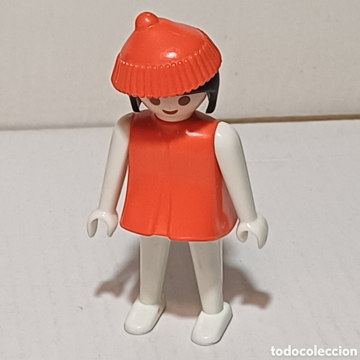 Playmobil: Figura playmobil mujer manos fijas visita paciente habitacion hospital primera epoca ref. 3495