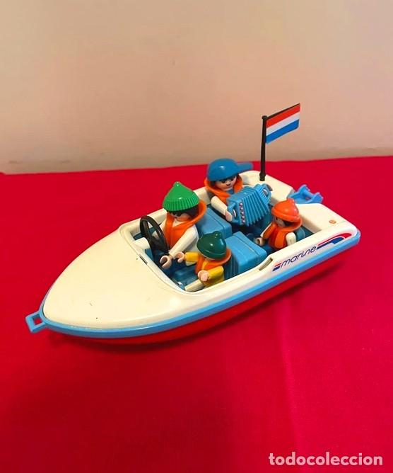 Playmobil: Lancha motora de Playmobil ref. 3142 (Francia)