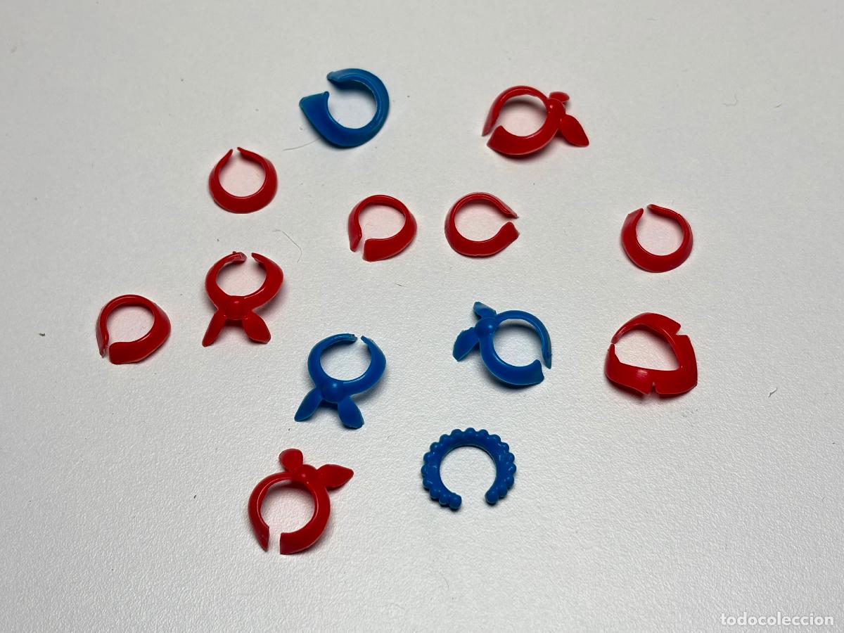 Playmobil: Playmobil lote pa&ntilde;uelo azul rojo