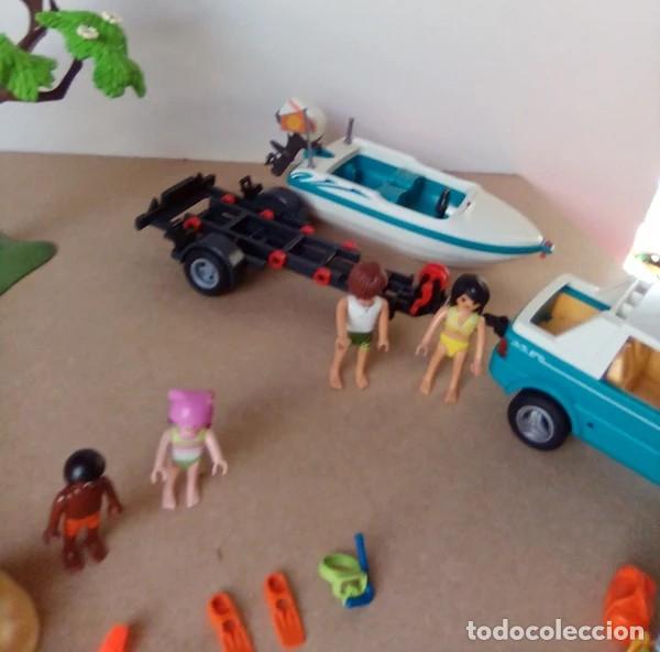 Playmobil: Set de Playmobil Summer Fun Pick Up con Lancha, ref. 6864 - Foto 3