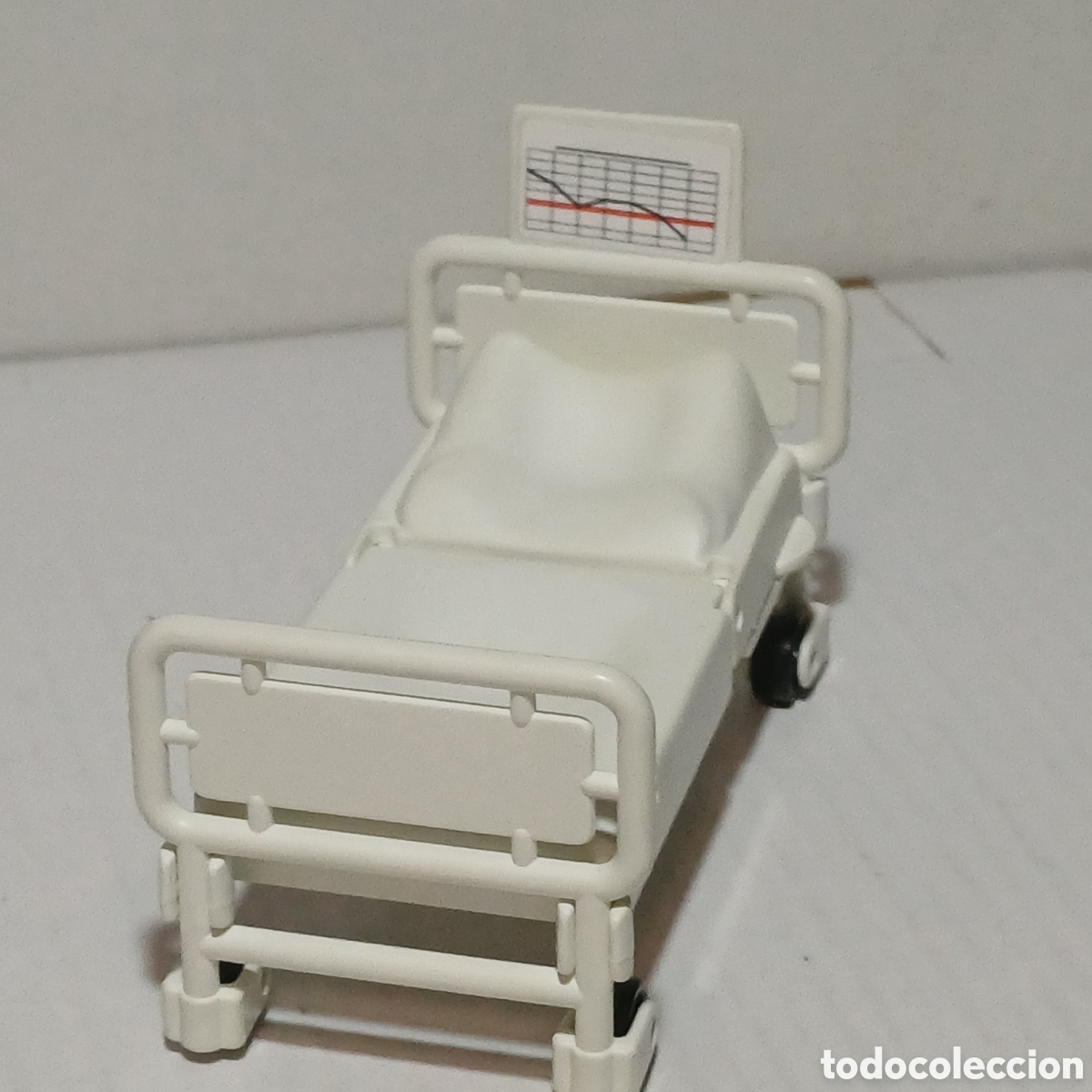 Playmobil: Pieza playmobil cama completa blanca enfermeria habitacion hospital primera epoca ref. 3495