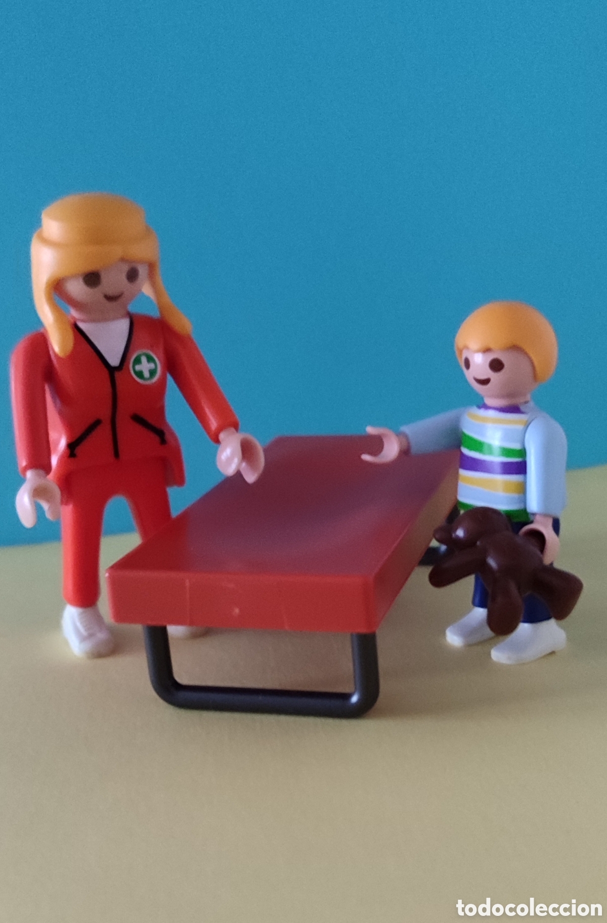 Playmobil: Pediatra con ni&ntilde;o. Playmobil