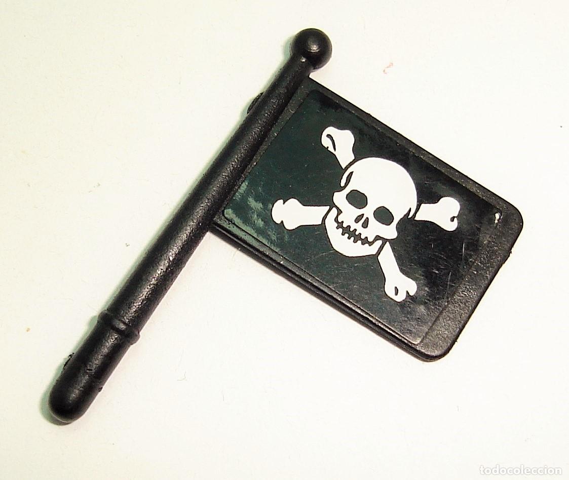 Playmobil: ACCESORIO PLAYMOBIL BANDERA PIRATA LOTE 534
