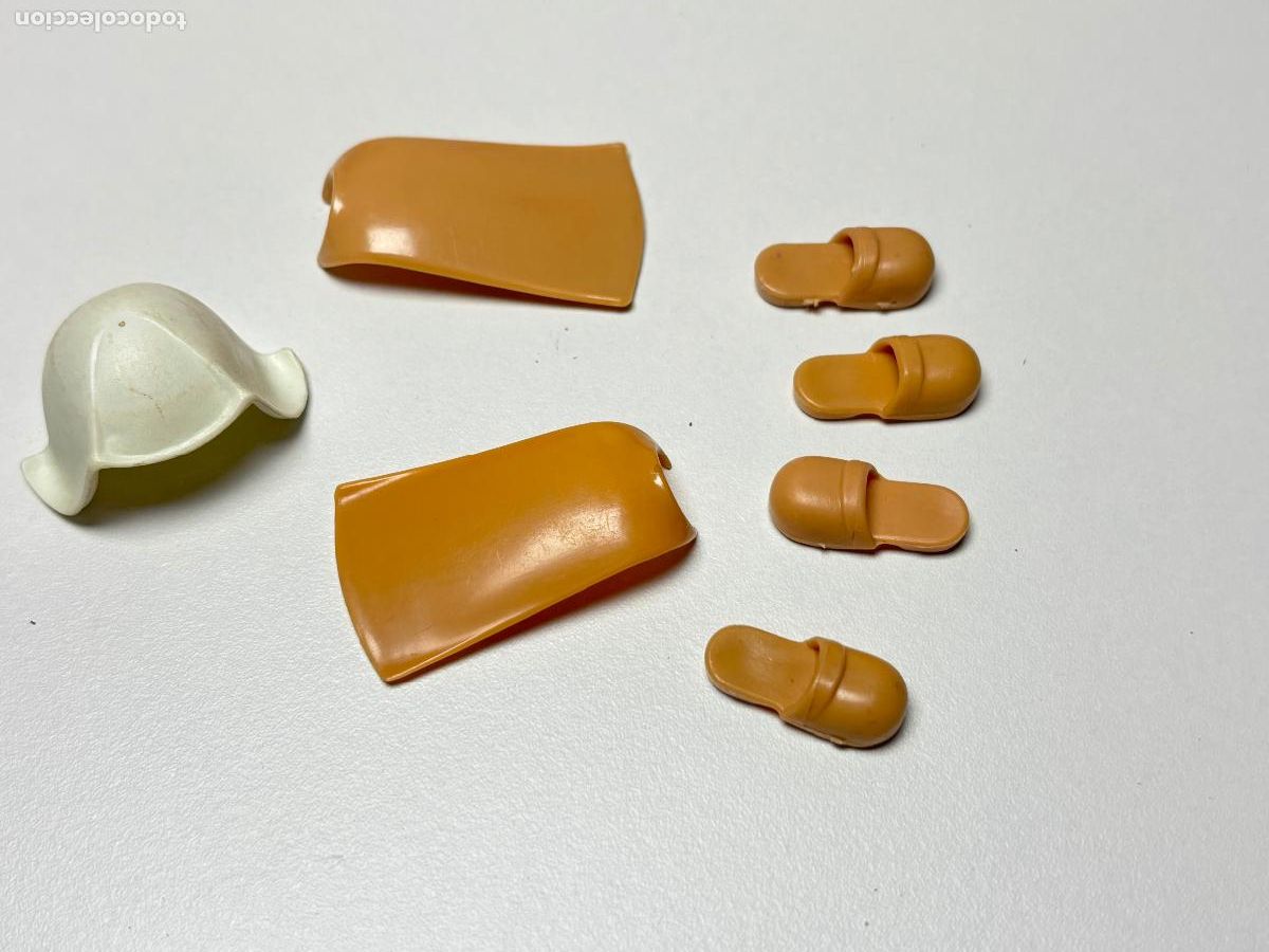 Playmobil: Playmobil lote pa&ntilde;uelos delantal y zuecos