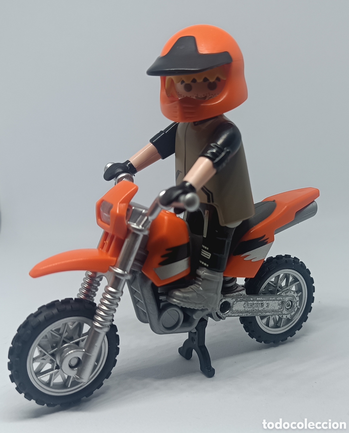 Playmobil: Playmobil Moto Cross Naranja