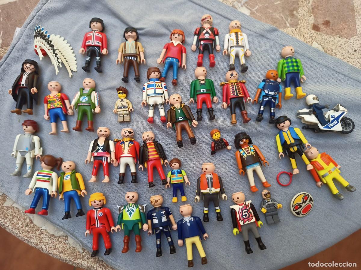 Playmobil: Lote de antiguos playmobil