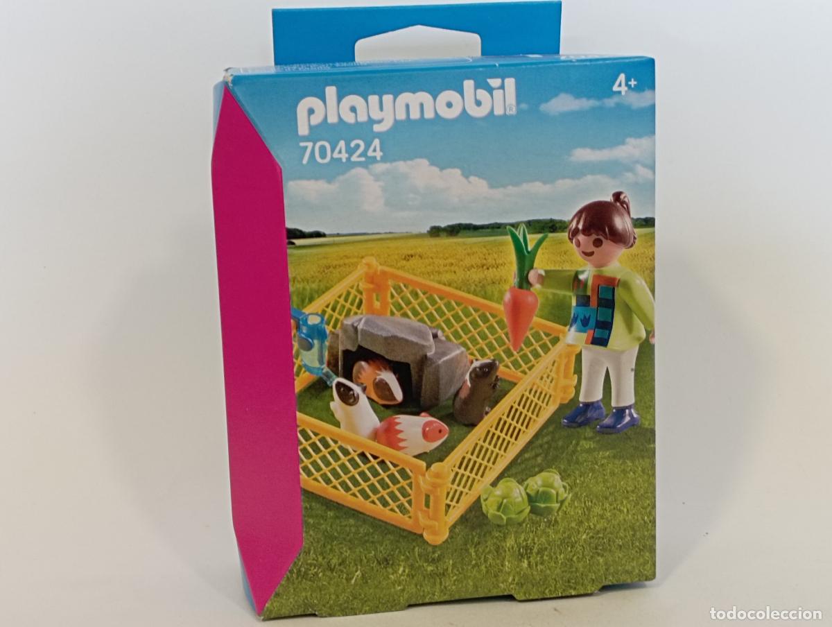 Playmobil: PLAYMOBIL NI&Ntilde;A CON COBAYAS REF. 70424 - Foto 1